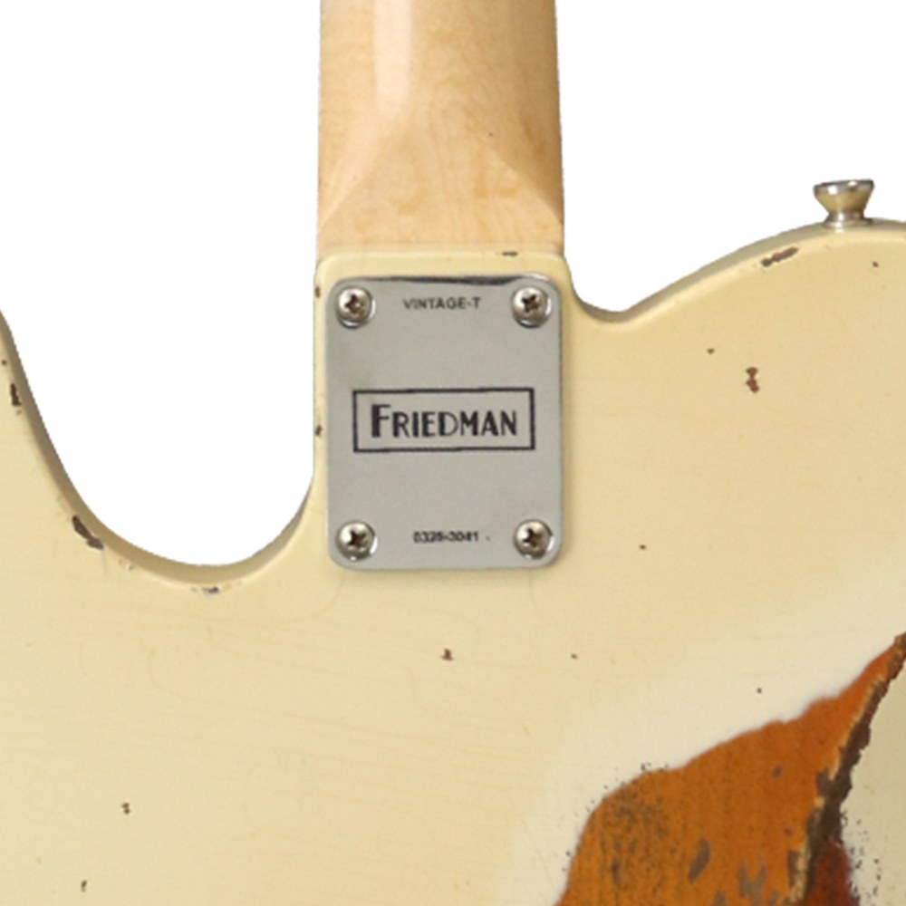 גיטרה חשמלית Friedman Vintage-T לבנה עם נקודות שחורות כולל ארגז 6 גיטרה חשמלית Friedman Vintage-T לבנה עם נקודות שחורות כולל ארגז – תמונה 6