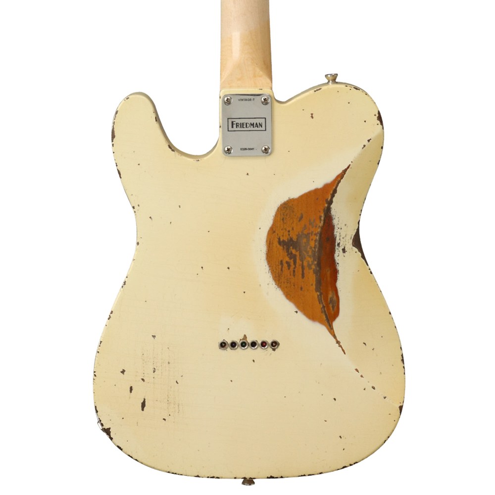 גיטרה חשמלית Friedman Vintage-T לבנה עם נקודות שחורות כולל ארגז 7 גיטרה חשמלית Friedman Vintage-T לבנה עם נקודות שחורות כולל ארגז – תמונה 7