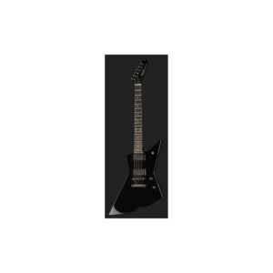 גיטרה חשמלית Harley Benton עם הומבאקרים אקטיביים – גשר Tune-O-Matic, מתכות שחורות, שחור (יבוא בלעדי)