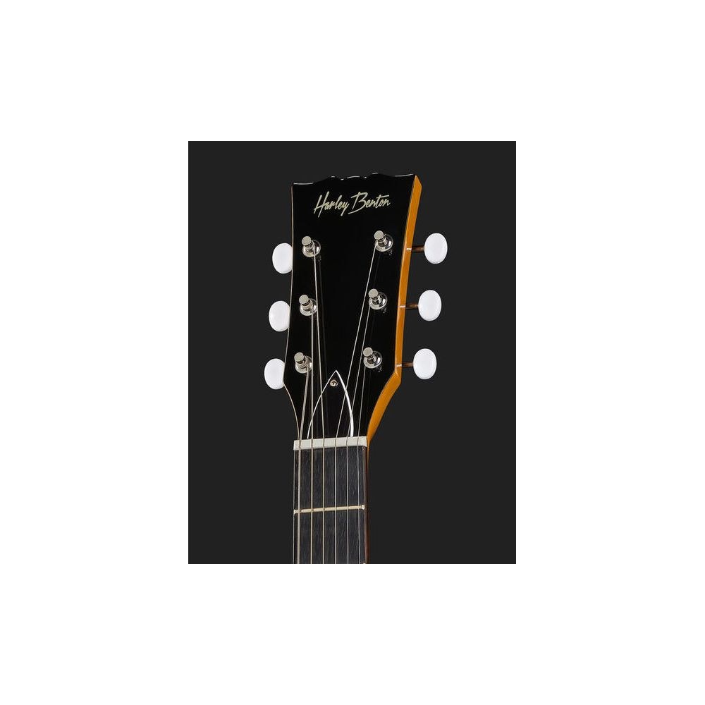 גיטרה חשמלית Harley Benton דאבל-קאט ג׳וניור עם P90 – גשר Wraparound, TV Yellow (יבוא בלעדי) 6 הג׳וניור הצהובה של Harley Benton – גיטרה חשמלית ג׳וניור, תמונה 6