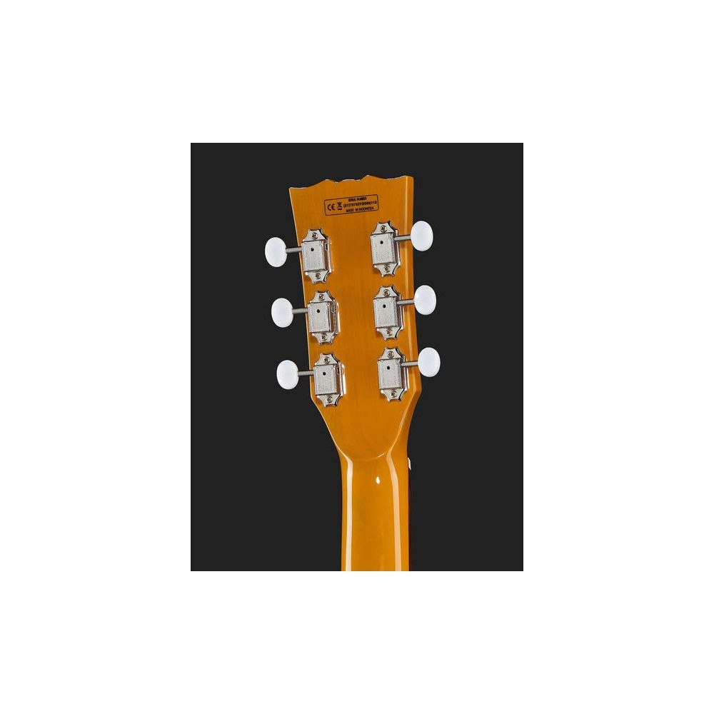 גיטרה חשמלית Harley Benton דאבל-קאט ג׳וניור עם P90 – גשר Wraparound, TV Yellow (יבוא בלעדי) 7 הג׳וניור הצהובה של Harley Benton – גיטרה חשמלית ג׳וניור, תמונה 7