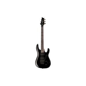 גיטרה חשמלית Harley Benton עם טרמולו Floyd Rose – 2 הומבאקרי Hi-Gain, 24 סריגים, שחור מבריק (יבוא בלעדי)