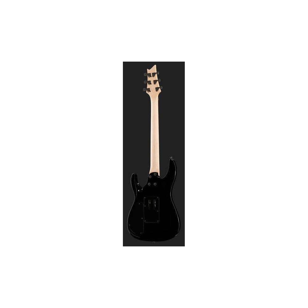 גיטרה חשמלית Harley Benton עם טרמולו Floyd Rose – 2 הומבאקרי Hi-Gain, 24 סריגים, שחור מבריק (יבוא בלעדי) 3 גיטרת ה-Floyd Rose השחורה של Harley Benton – גיטרה חשמלית, תמונה 3