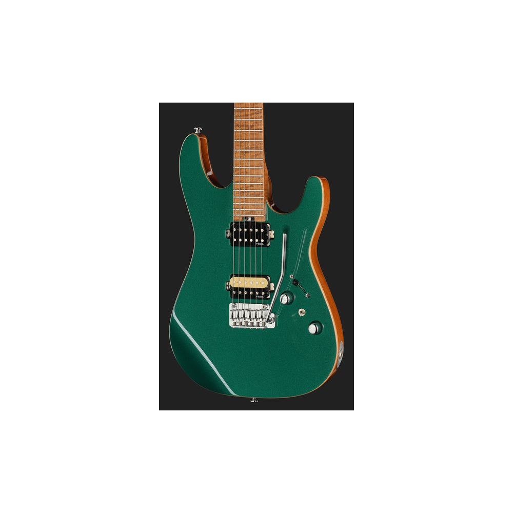 גיטרה חשמלית Harley Benton HH – פרטת מייפל, 24 סריגי נירוסטה, פיצול סליל, Babicz, טורקיז מטאלי (יבוא בלעדי) 4 גיטרת ה-HH בטורקיז – גיטרה חשמלית, תמונה 4