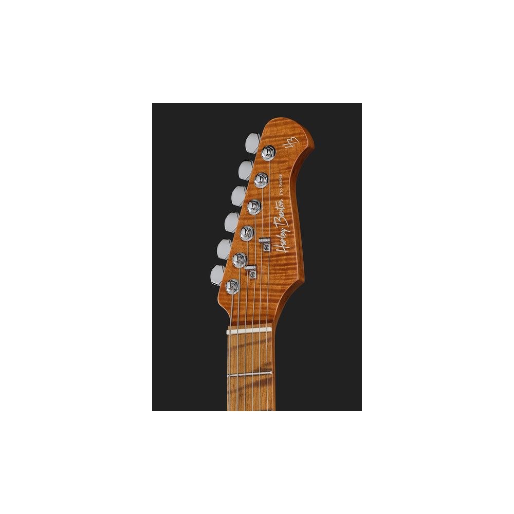 גיטרה חשמלית Harley Benton HH – פרטת מייפל, 24 סריגי נירוסטה, פיצול סליל, Babicz, אדום מטאלי (יבוא בלעדי) 6 גיטרת ה-HH האדומה – גיטרה חשמלית, תמונה 6