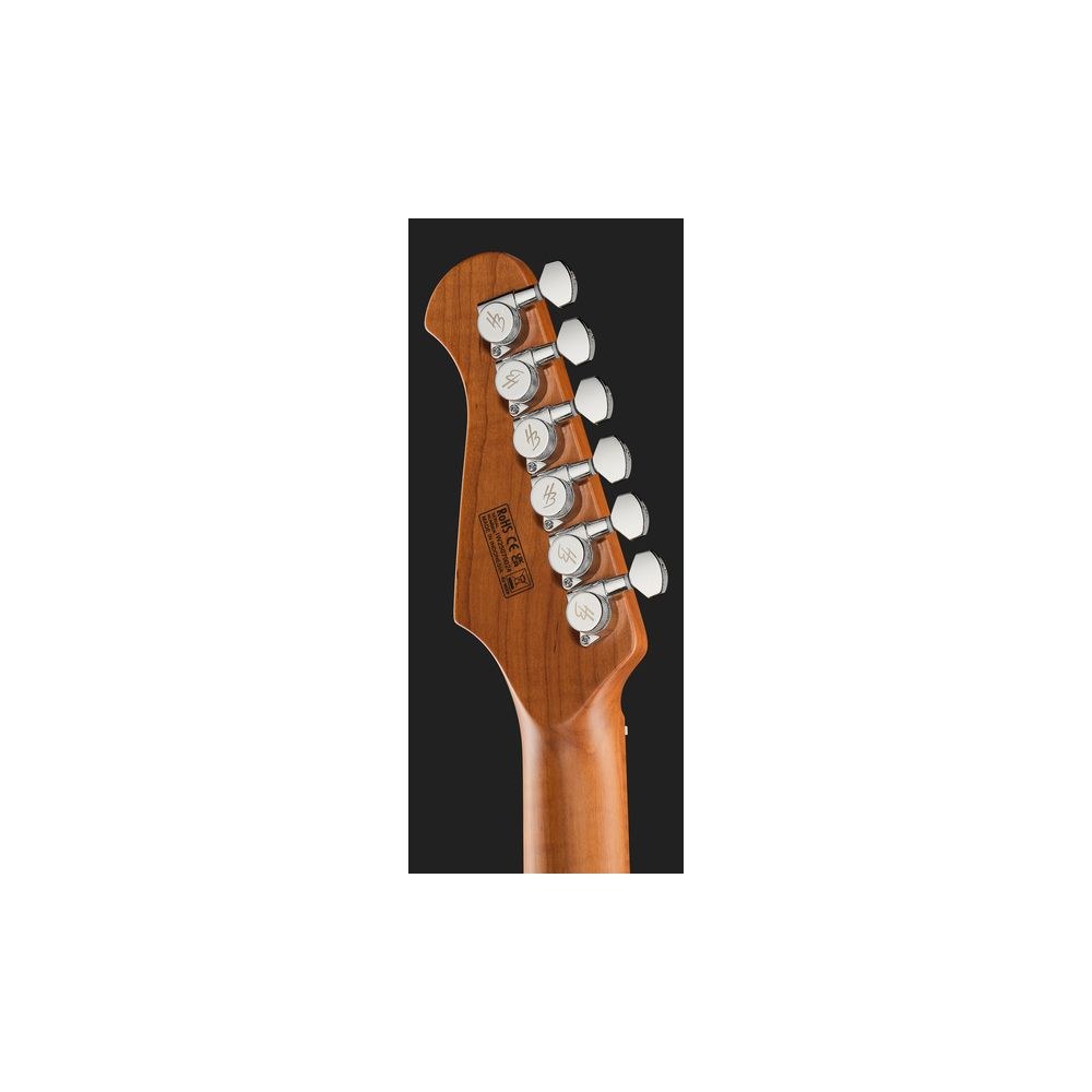 גיטרה חשמלית Harley Benton HH – מייפל קווילט, פרטת מייפל, 24 סריגי נירוסטה, Quilt Dusk Glow (יבוא בלעדי) 7 ה-HH בגוון השקיעה עם פרטת מייפל – גיטרה חשמלית, תמונה 7