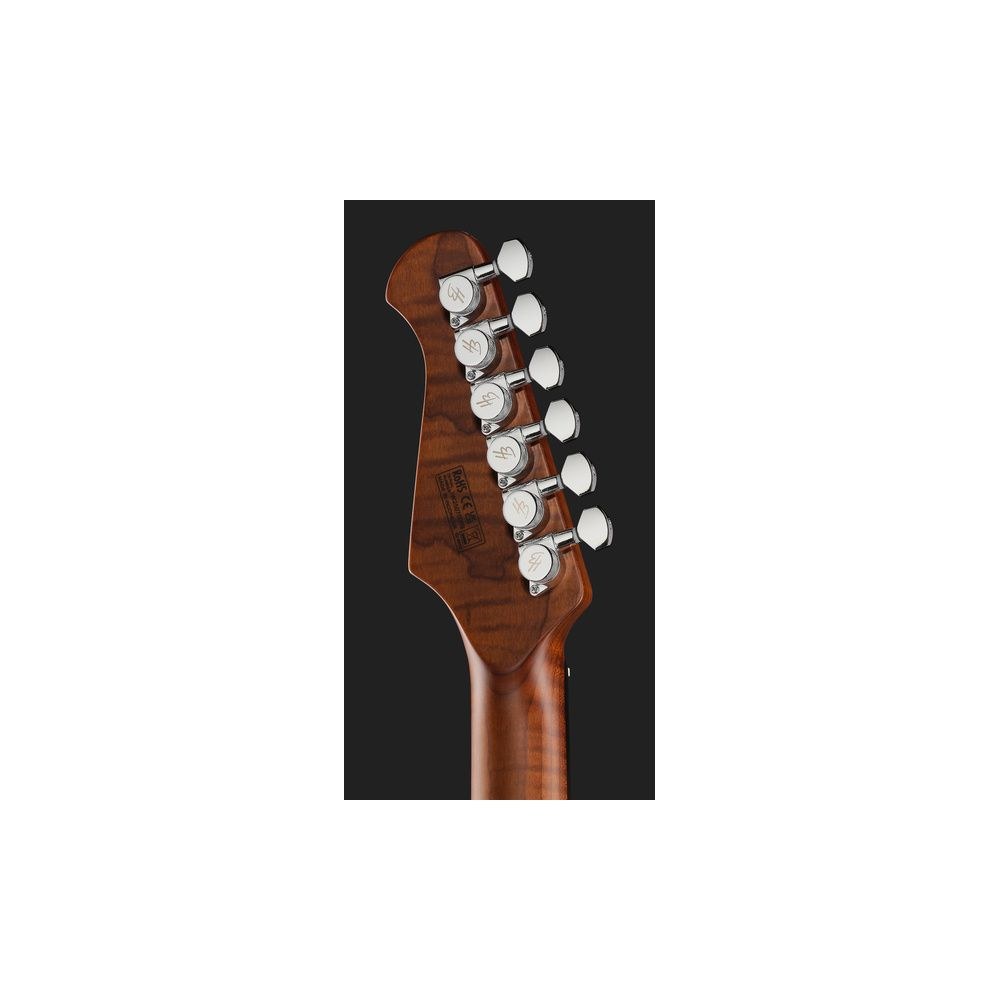 גיטרה חשמלית Harley Benton HH – מייפל קווילט, פרטת רוזווד, 24 סריגי נירוסטה, Quilt Dusk Glow (יבוא בלעדי) 7 גיטרת ה-HH בגוון השקיעה – גיטרה חשמלית, תמונה 7
