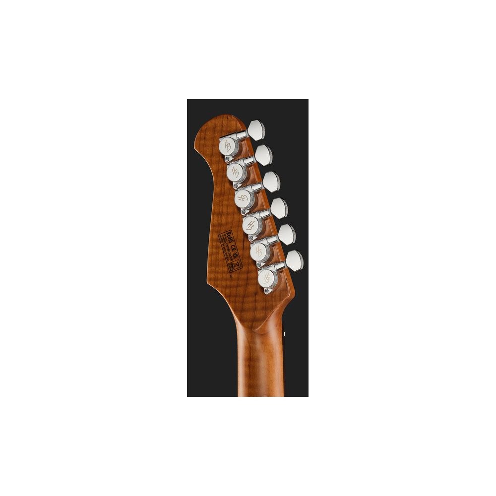 גיטרה חשמלית Harley Benton HH – פרטת רוזווד, 24 סריגי נירוסטה, טרמולו Babicz, Jade Metallic (יבוא בלעדי) 7 ה-HH בירוק ג׳ייד – גיטרה חשמלית, תמונה 7