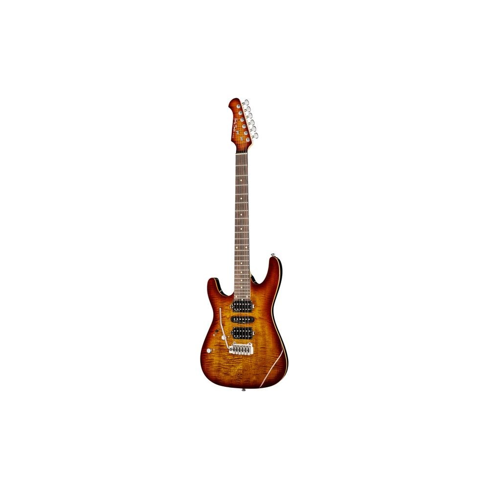 גיטרה חשמלית לשמאליים Harley Benton HSH – אבוני, נירוסטה, Wilkinson, Bengal Burst (יבוא בלעדי) 1 גיטרה חשמלית לשמאליים Harley Benton HSH – אבוני, נירוסטה, Wilkinson, Bengal Burst