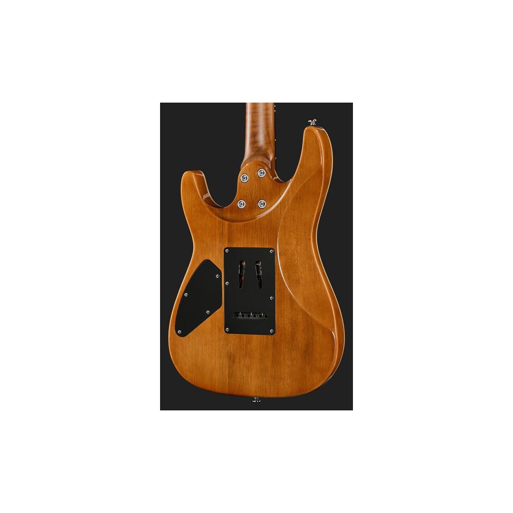 גיטרה חשמלית Harley Benton HSH – טופ מייפל קווילט, 24 סריגי נירוסטה, Babicz ומכוונים נועלים, כחול (יבוא בלעדי) 5 גיטרת ה-HSH הכחולה – גיטרה חשמלית, תמונה 5