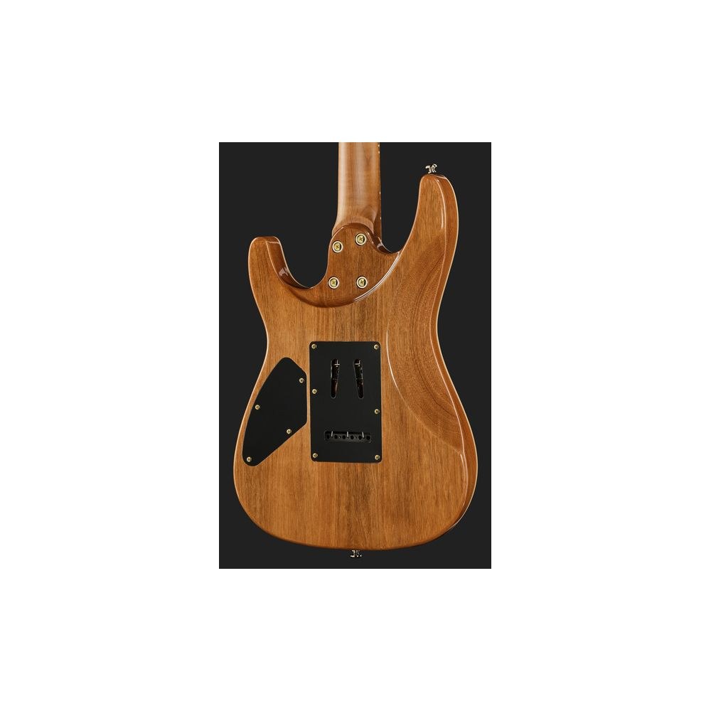 גיטרה חשמלית Harley Benton HSH – פרטת מייפל, 24 סריגי נירוסטה, Babicz ונועלים, סגול מטאלי (יבוא בלעדי) 5 גיטרת ה-HSH הסגולה – גיטרה חשמלית, תמונה 5
