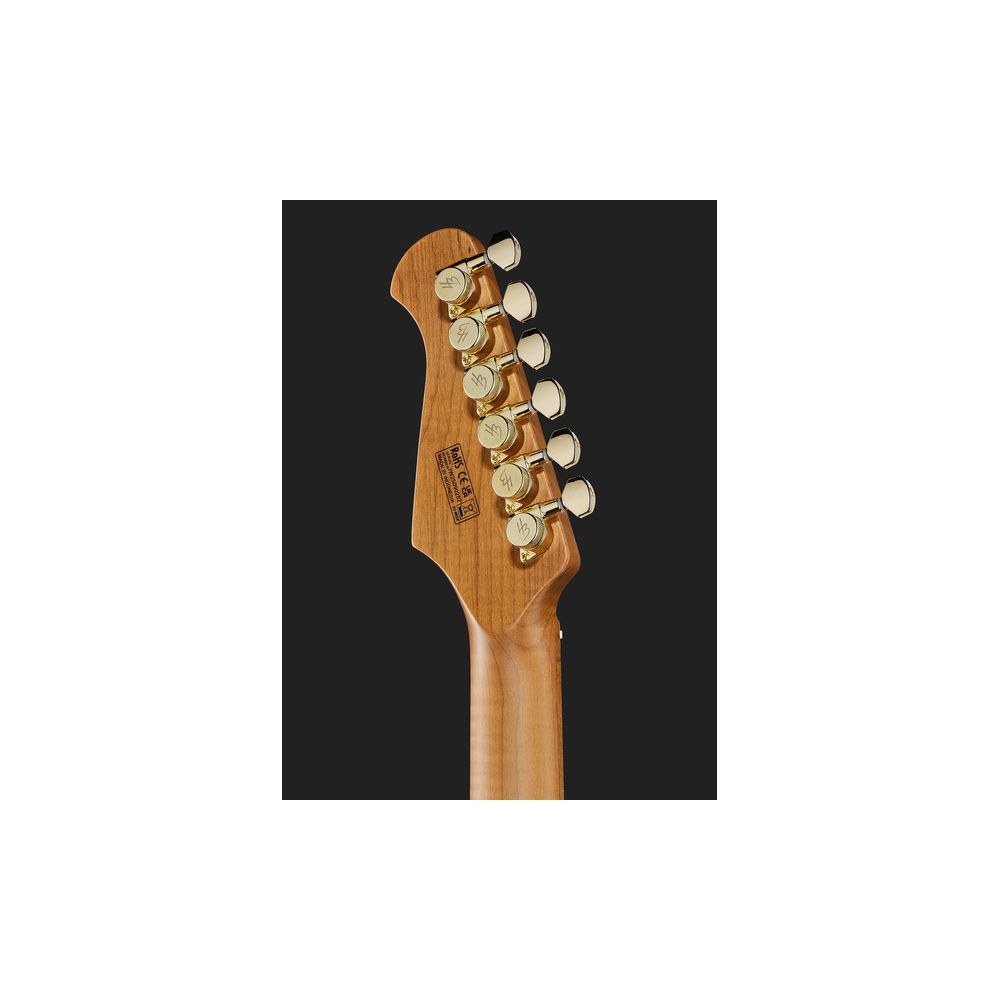 גיטרה חשמלית Harley Benton HSH – פרטת מייפל, 24 סריגי נירוסטה, Babicz ונועלים, סגול מטאלי (יבוא בלעדי) 7 גיטרת ה-HSH הסגולה – גיטרה חשמלית, תמונה 7