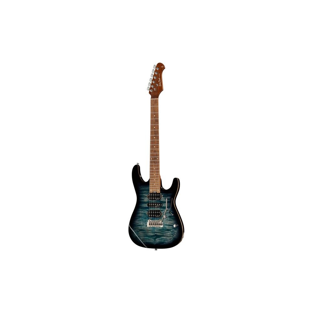 גיטרה חשמלית Harley Benton HSH – מייפל קלוי, סריגי נירוסטה וטרמולו Wilkinson, Blue Burst (יבוא בלעדי) 1 גיטרה חשמלית Harley Benton HSH – מייפל קלוי, סריגי נירוסטה וטרמולו Wilkinson, Blue Burst