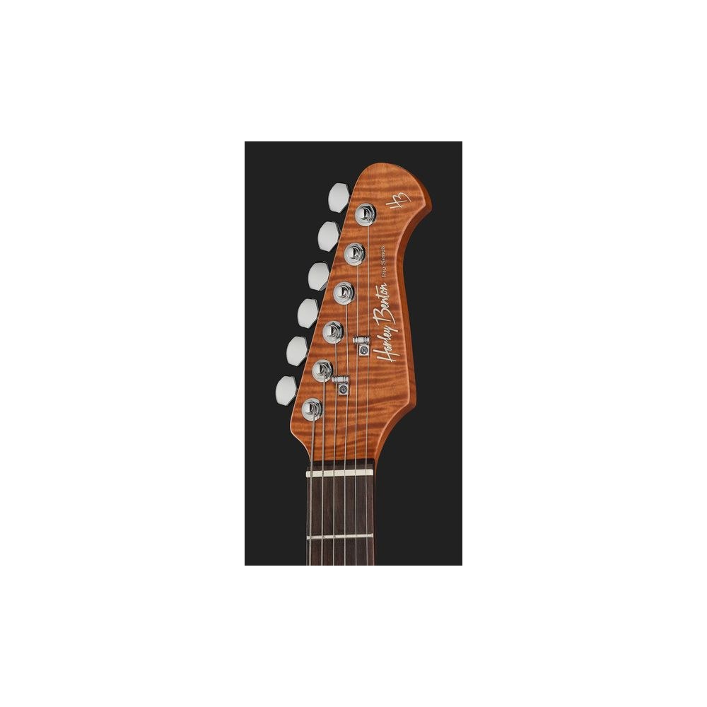 גיטרה חשמלית Harley Benton HSS – רוזווד, נירוסטה, Babicz, מכוונים נועלים, Ocean Turquoise (יבוא בלעדי) 6 גיטרת ה-HSS בטורקיז – גיטרה חשמלית, תמונה 6