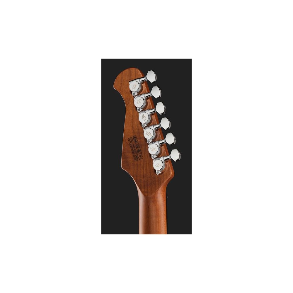 גיטרה חשמלית Harley Benton HSS – רוזווד, נירוסטה, Babicz, מכוונים נועלים, Ocean Turquoise (יבוא בלעדי) 7 גיטרת ה-HSS בטורקיז – גיטרה חשמלית, תמונה 7
