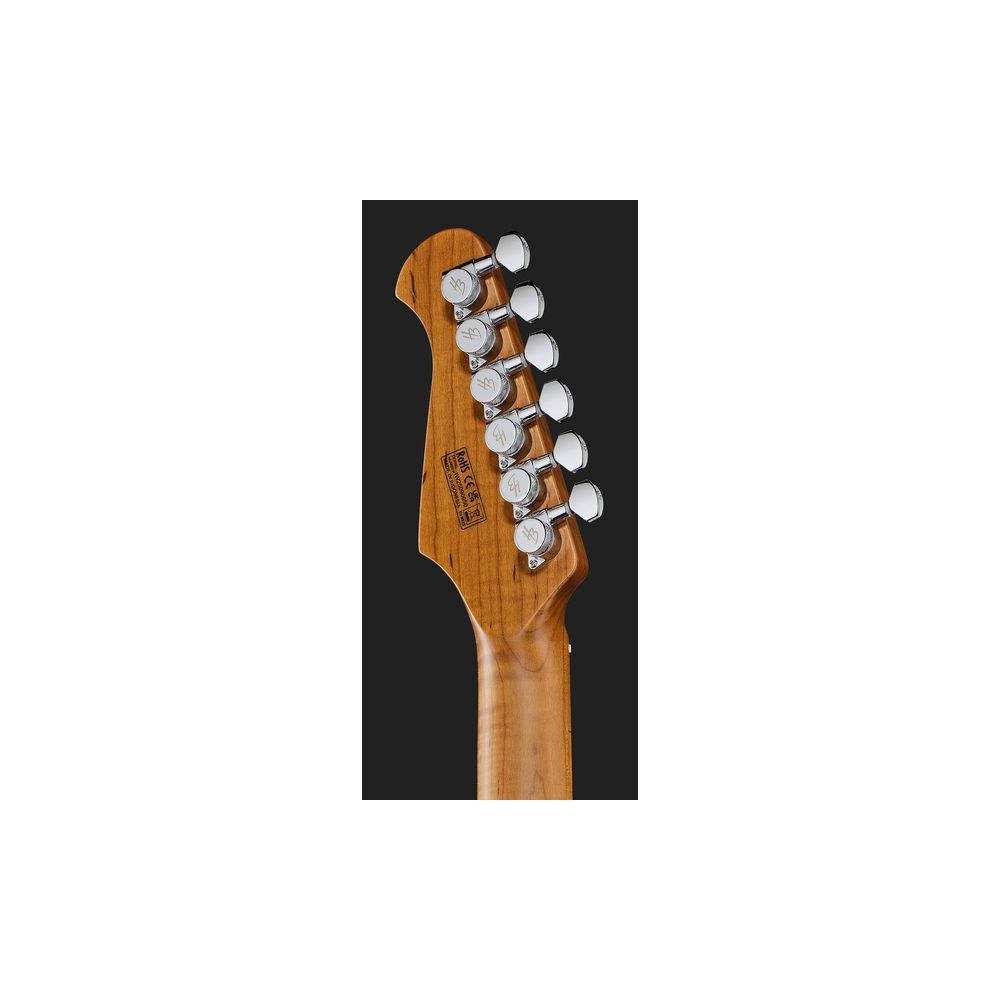 גיטרה חשמלית Harley Benton HSS – פרטת מייפל, 24 סריגי נירוסטה, Babicz ונועלים, Jade Metallic (יבוא בלעדי) 7 גיטרת ה-HSS בגוון Jade Metallic – גיטרה חשמלית, תמונה 7