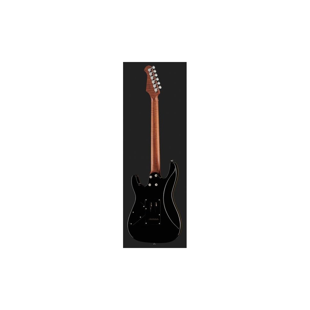 גיטרה חשמלית Harley Benton HSS – צוואר מייפל קלוי, סריגי נירוסטה, טרמולו Wilkinson, בנגל ברסט (יבוא בלעדי) 3 גיטרת ה-HSS עם המייפל הקלוי של Harley Benton – גיטרה חשמלית, תמונה 3