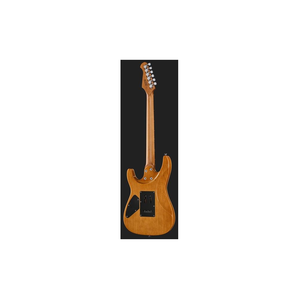 גיטרה חשמלית Harley Benton HSS – סריגת רוזווד, 24 סריגי נירוסטה, Babicz, אדום מטאלי (יבוא בלעדי) 3 גיטרת ה-HSS האדומה – גיטרה חשמלית, תמונה 3
