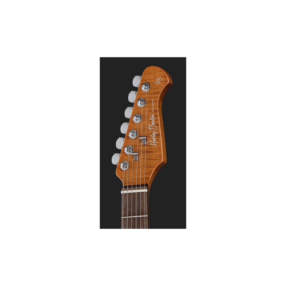 גיטרה חשמלית Harley Benton HSS – סריגת רוזווד, 24 סריגי נירוסטה, Babicz, אדום מטאלי (יבוא בלעדי) 6 גיטרת ה-HSS האדומה – גיטרה חשמלית, תמונה 6