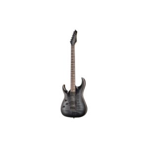 גיטרה חשמלית בריטון לשמאליים Harley Benton – צוואר Neck-Thru, פיקאפי EMG אקטיביים, סריגי נירוסטה (יבוא בלעדי)