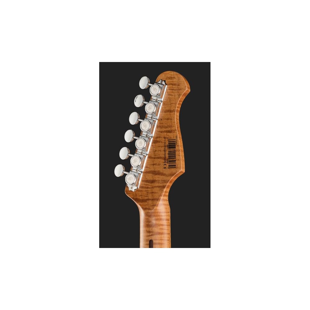 גיטרה חשמלית Harley Benton סטראט מודרנית HH עם טרמולו Vegatrem – ראש הפוך, נירוסטה, Morning Mist (יבוא בלעדי) 7 הסטראט HH עם ה-Vegatrem, Morning Mist – גיטרה חשמלית, תמונה 7