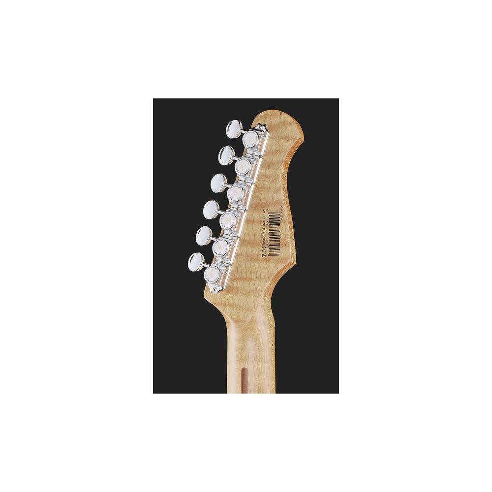 גיטרה חשמלית Harley Benton סטראט מודרנית HH עם טרמולו Vegatrem – ראש הפוך, נירוסטה, Rootbeer (יבוא בלעדי) 7 הסטראט HH עם ה-Vegatrem, Rootbeer – גיטרה חשמלית, תמונה 7