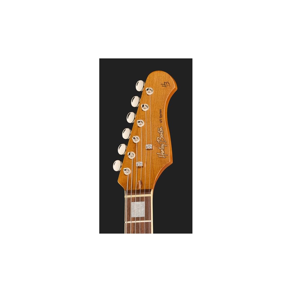 גיטרת אופסט חשמלית Harley Benton – 2 פיקאפי Roswell JM, שיבוצי בלוק, Shell Pink (יבוא בלעדי) 6 האופסט הוורודה של Harley Benton – גיטרת אופסט חשמלית, תמונה 6