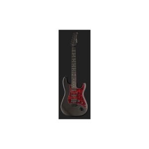גיטרה חשמלית Harley Benton בסגנון סטראט HSS – טרמולו, שחור מט ומתכות שחורות (יבוא בלעדי)