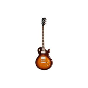 גיטרה חשמלית Harley Benton סינגל-קאט עם פיקאפי Fishman Fluence – מייפל להבה, סריגי נירוסטה, טבק דהוי (יבוא בלעדי)