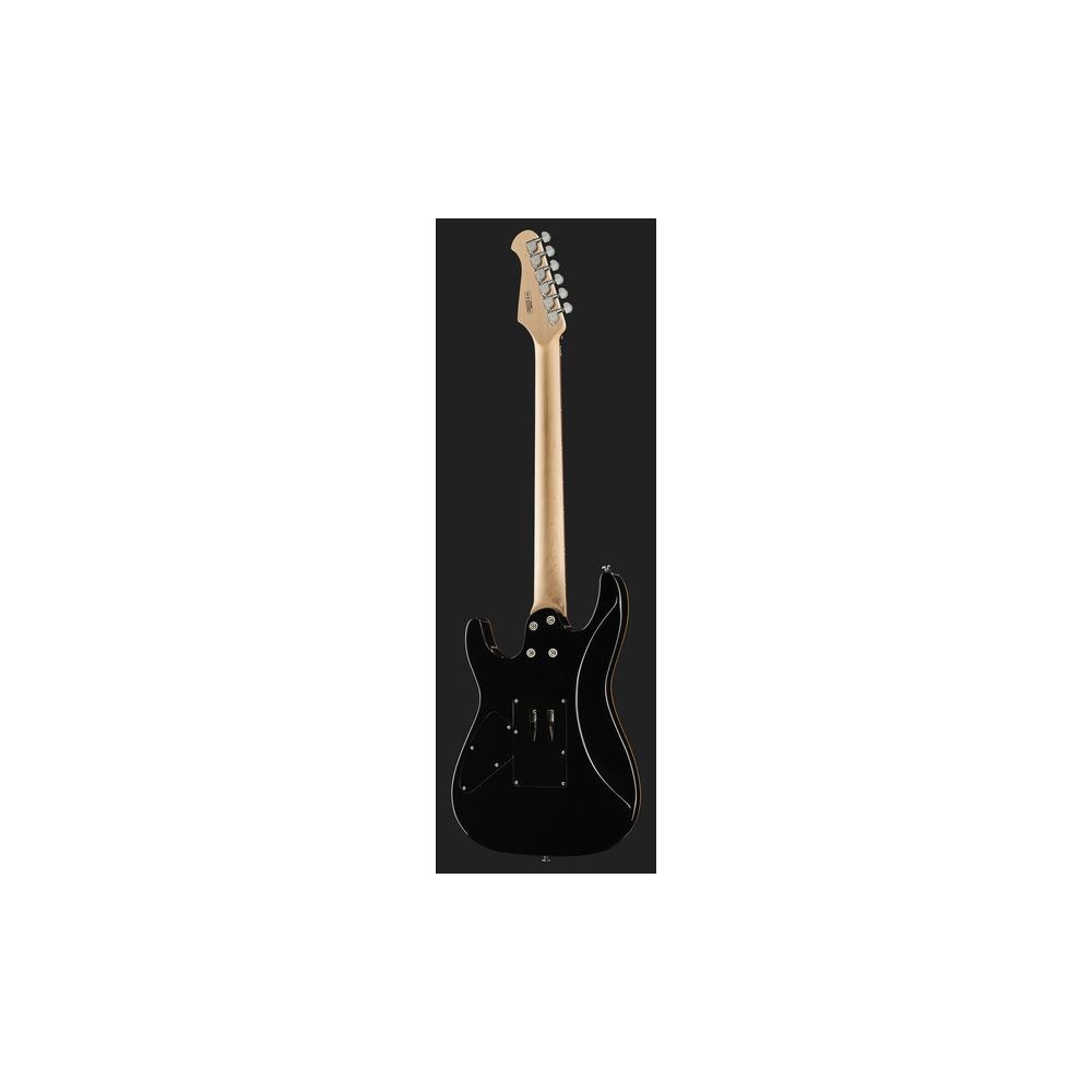 גיטרה חשמלית Harley Benton עם Floyd Rose – 2 הומבאקרים, טופ מייפל להבה, סריגי נירוסטה, כחול (יבוא בלעדי) 3 הסופרסטראט הכחולה עם ה-Floyd Rose – גיטרה חשמלית סופרסטראט, תמונה 3