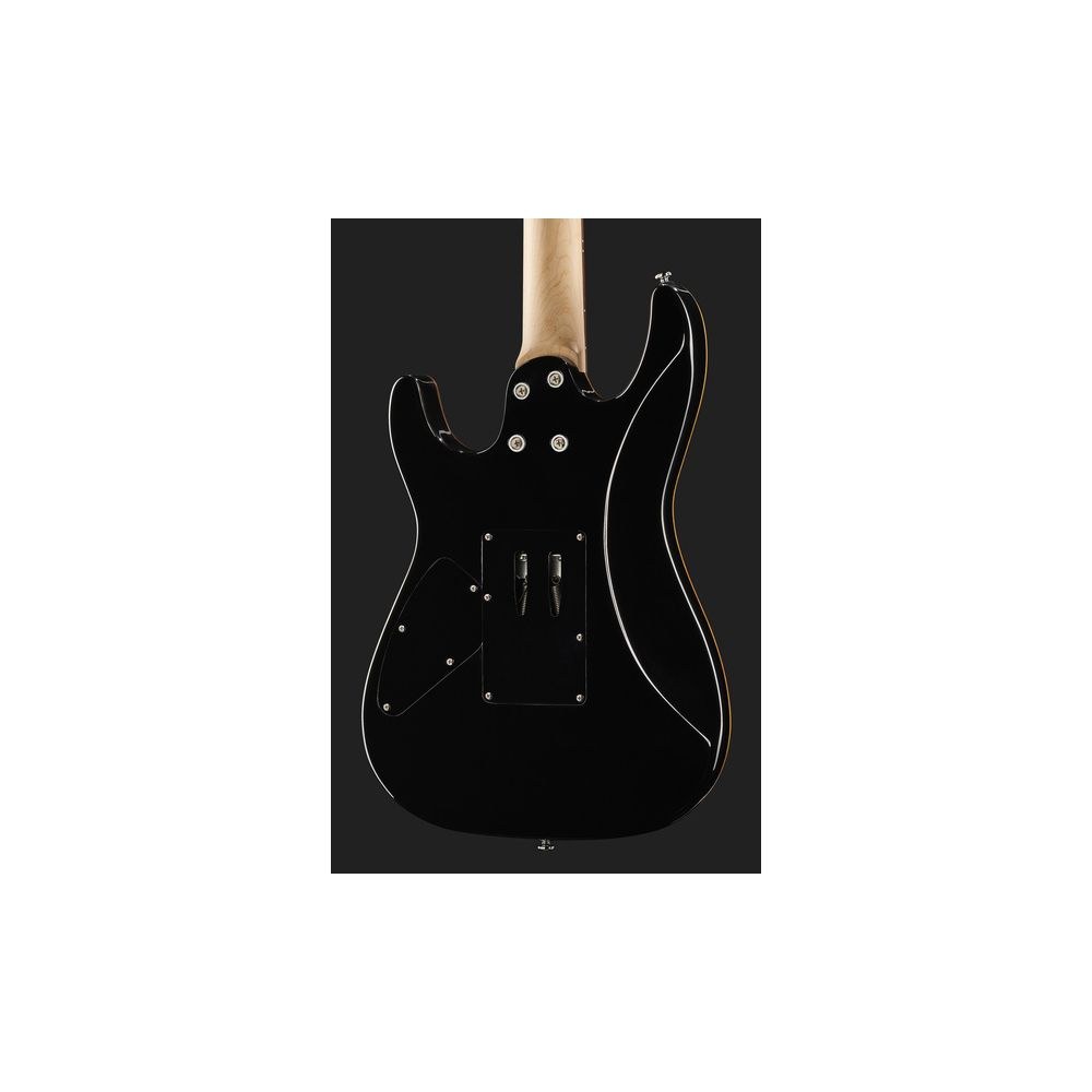 גיטרה חשמלית Harley Benton עם Floyd Rose – 2 הומבאקרים, טופ מייפל להבה, סריגי נירוסטה, כחול (יבוא בלעדי) 5 הסופרסטראט הכחולה עם ה-Floyd Rose – גיטרה חשמלית סופרסטראט, תמונה 5