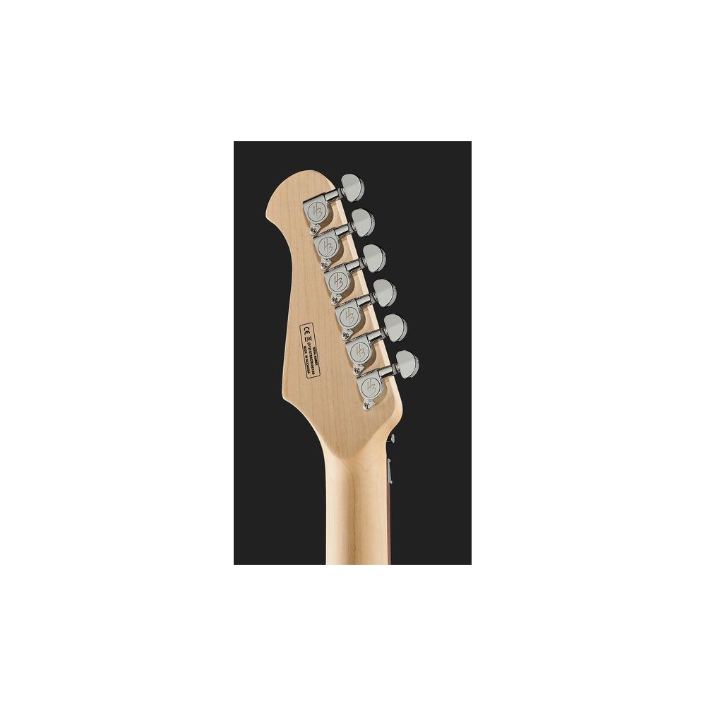 גיטרה חשמלית Harley Benton עם Floyd Rose – 2 הומבאקרים, טופ מייפל להבה, סריגי נירוסטה, כחול (יבוא בלעדי) 7 הסופרסטראט הכחולה עם ה-Floyd Rose – גיטרה חשמלית סופרסטראט, תמונה 7