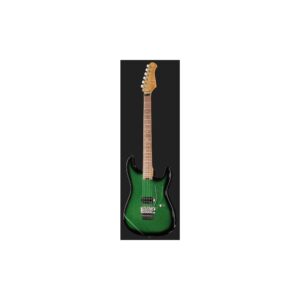 גיטרה חשמלית Harley Benton סופר-סטראט עם Floyd Rose – הומבאקר Tesla, נירוסטה, ירוק אמרלד נוצץ (יבוא בלעדי)