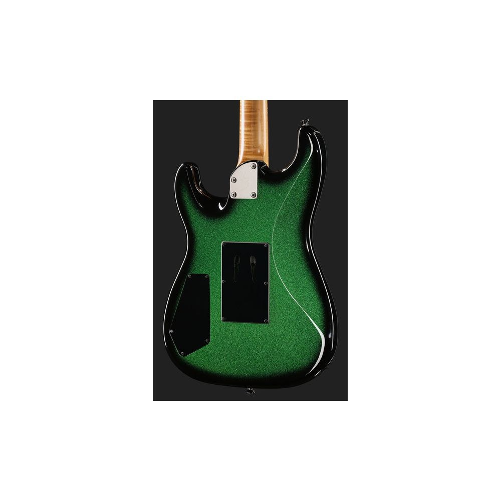 גיטרה חשמלית Harley Benton סופר-סטראט עם Floyd Rose – הומבאקר Tesla, נירוסטה, ירוק אמרלד נוצץ (יבוא בלעדי) 5 הסופר-סטראט באמרלד עם הפלויד – גיטרה חשמלית, תמונה 5