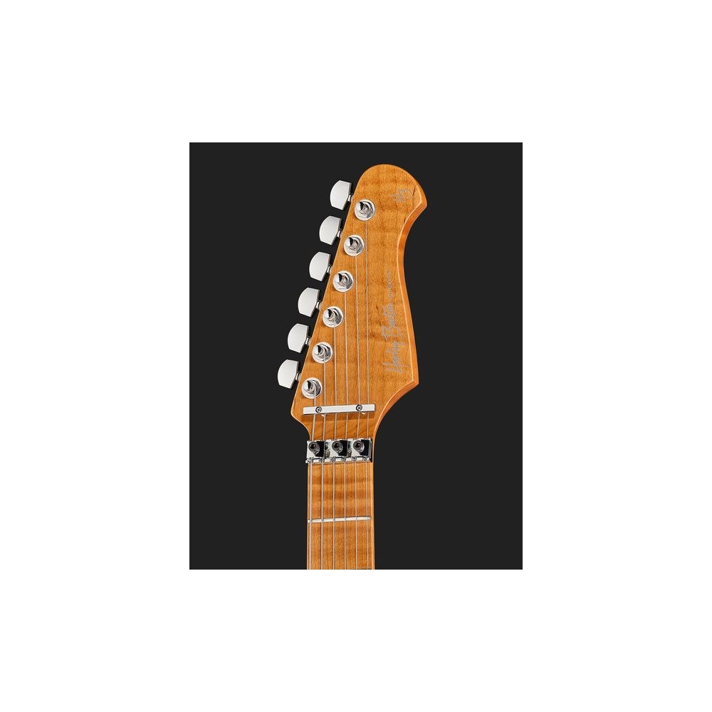 גיטרה חשמלית Harley Benton סופר-סטראט עם Floyd Rose – הומבאקר Tesla, סריגי נירוסטה, אדום (יבוא בלעדי) 6 הסופר-סטראט עם הפלויד – גיטרה חשמלית, תמונה 6