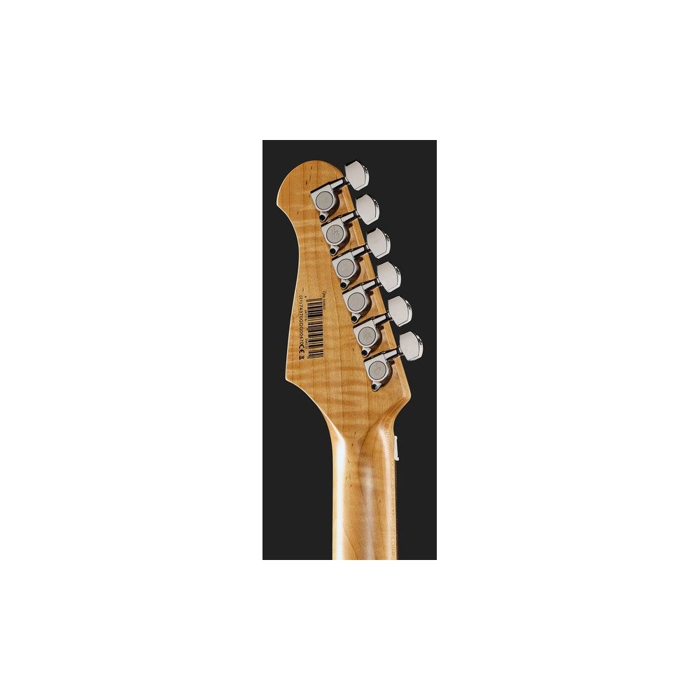 גיטרה חשמלית Harley Benton סופר-סטראט HH עם Floyd Rose – 2 הומבאקרי Tesla, נירוסטה, ירוק אמרלד נוצץ (יבוא בלעדי) 7 הסופר-סטראט HH באמרלד – גיטרה חשמלית, תמונה 7