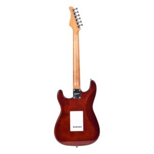 גיטרה חשמלית Kaysen KST-650 Black שחורה – גוף Linden ו-Flame Maple, פיקאפים Alnico V