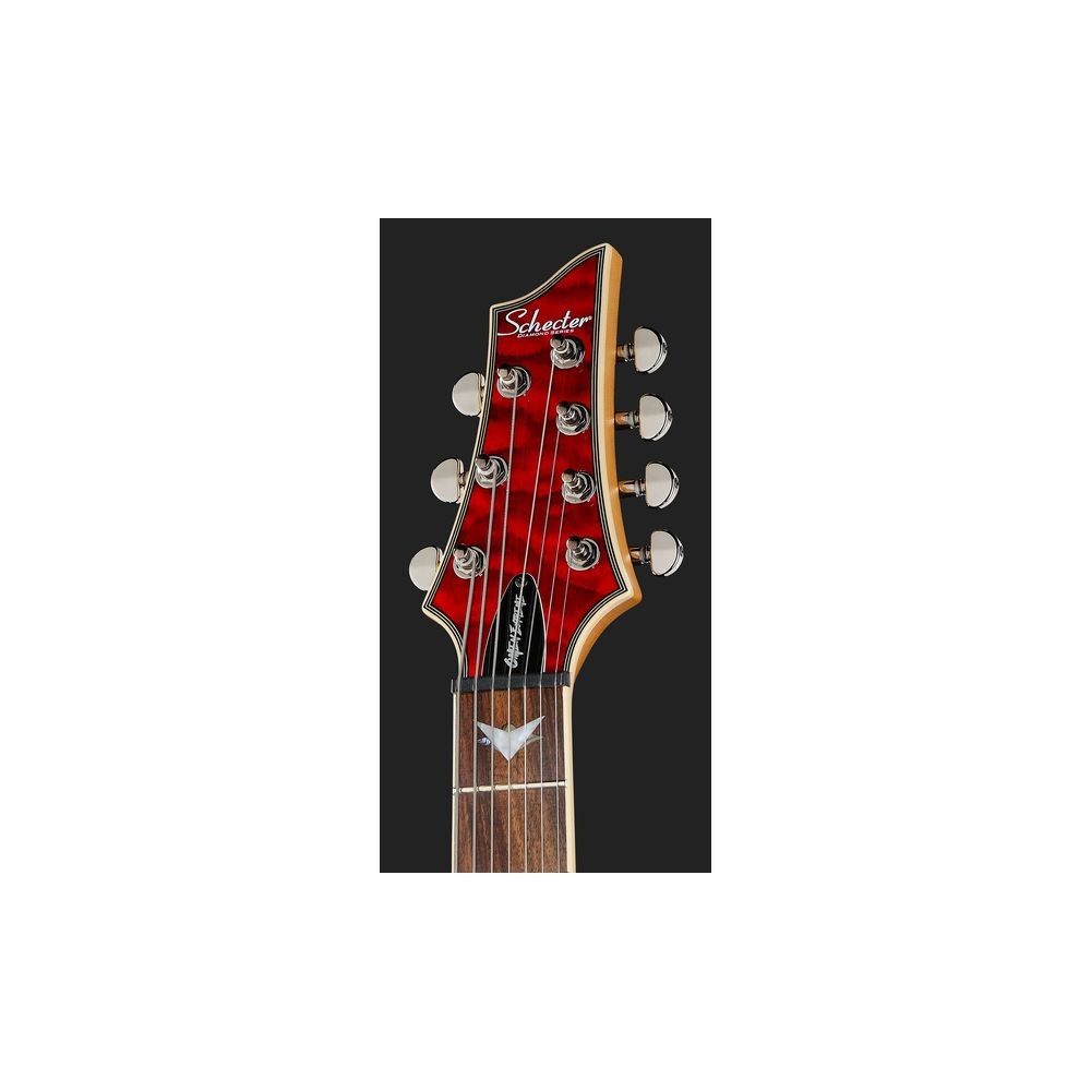 גיטרה חשמלית 7 מיתרים Schecter Diamond Omen 7 Extreme – Black Cherry 6 Schecter Omen Extreme-7 – גיטרה חשמלית 7 מיתרים, תמונה 6