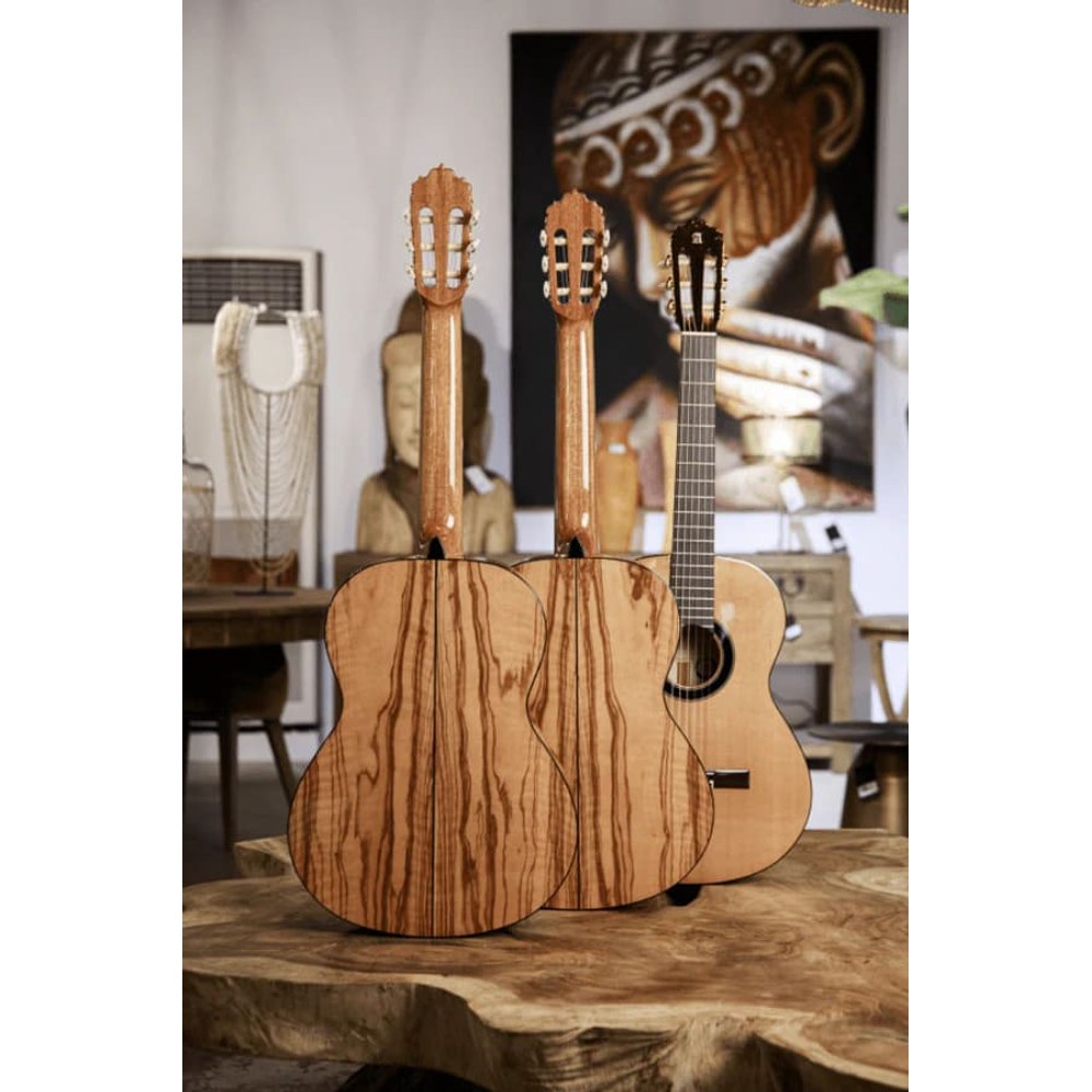 גיטרה קלאסית Alhambra 6 Olivo כולל נרתיק 6 גיטרה קלאסית Alhambra 6 Olivo כולל נרתיק – תמונה 6