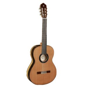 גיטרה קלאסית Alhambra 6 White Ebony כולל נרתיק