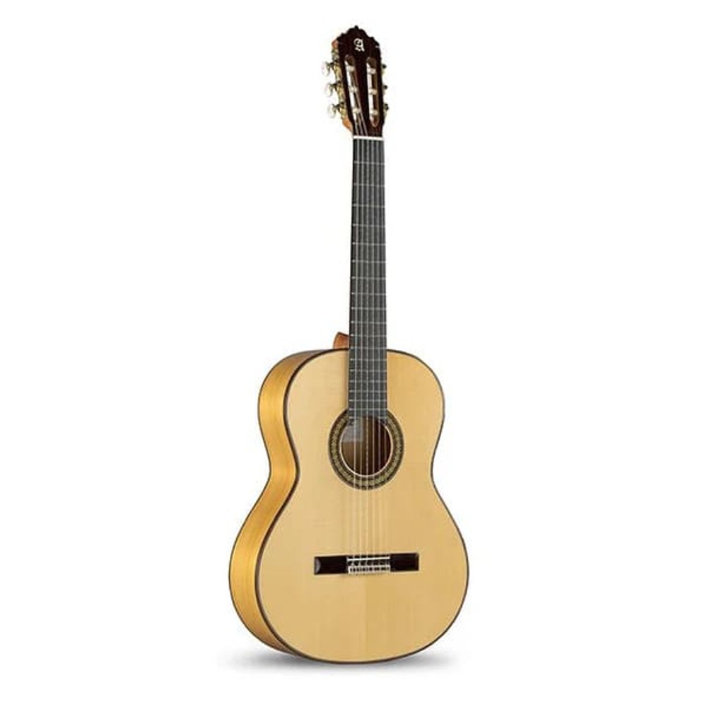 גיטרה קלאסית פלמנקו Alhambra 7 Fc Pure כולל נרתיק 2 גיטרה קלאסית פלמנקו Alhambra 7 Fc Pure כולל נרתיק – תמונה 2