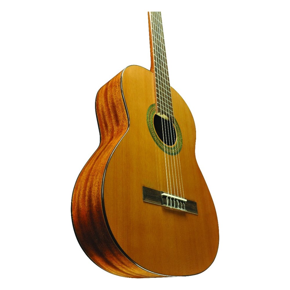 גיטרה קלאסית EKO Vibra 200 Natural – טופ Cedar מלא ומיתרי ניילון 4 גיטרה קלאסית EKO Vibra 200 Natural עם טופ Cedar מלא בגימור טבעי – תמונה 4