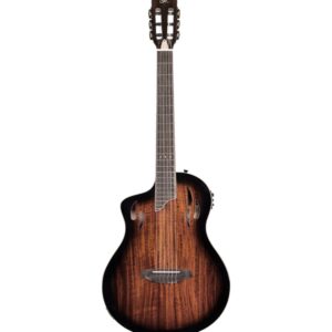 גיטרה קלאסית חשמלית שמאלית Ortega TourPlayer Deluxe – אקציה סאנברסט או מייפל להבה כחול