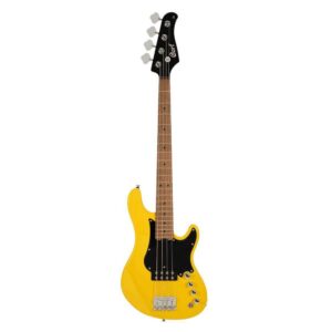 גיטרה בס סקאלה קצרה 30 אינץ׳ CORT GB Short Scale – Yellow Crush