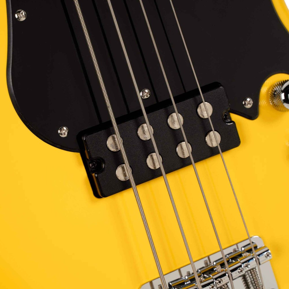 גיטרה בס סקאלה קצרה 30 אינץ׳ CORT GB Short Scale – Yellow Crush 5 גיטרה בס סקאלה קצרה 30 אינץ׳ CORT GB Short Scale – תמונה 5