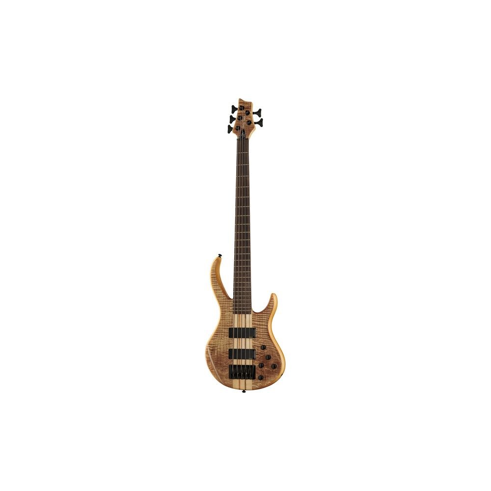 גיטרה בס 5 מיתרים Harley Benton עם צוואר Neck-Thru – EQ אקטיבי 3 ערוצים, טופ מייפל להבה, טבעי (יבוא בלעדי) 1 גיטרה בס 5 מיתרים Harley Benton עם צוואר Neck-Thru – EQ אקטיבי 3 ערוצים, טופ מייפל להבה, טבעי