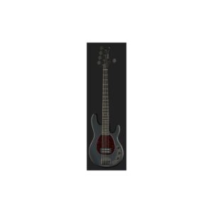 גיטרה בס 5 מיתרים Harley Benton בסגנון MM – הומבאקר עם פיצול, ריווח 19 מ״מ, שחור סאטן (יבוא בלעדי)