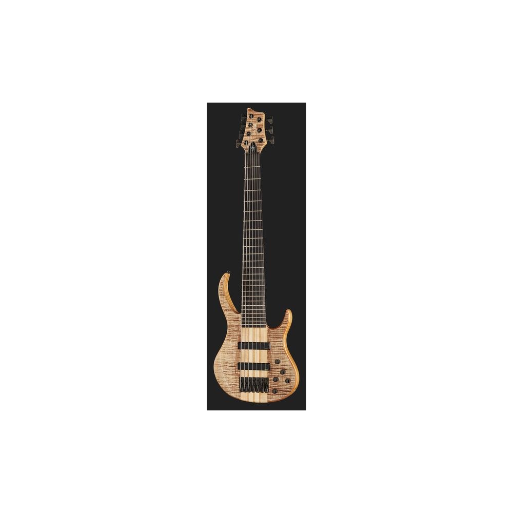 גיטרה בס 7 מיתרים Harley Benton – צוואר עובר (Neck-Thru), טופ מייפל להבה AAA, EQ אקטיבי 3 ערוצים (יבוא בלעדי) 2 בס 7 המיתרים של Harley Benton – גיטרה בס 7 מיתרים, תמונה 2