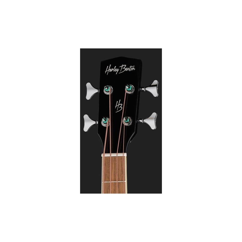 גיטרה בס אקוסטית Harley Benton – סופר ג׳מבו עם קאטאוויי, EQ 4 ערוצים וטיונר, שחור (יבוא בלעדי) 6 הבס האקוסטי של Harley Benton – גיטרה בס אקוסטית, תמונה 6