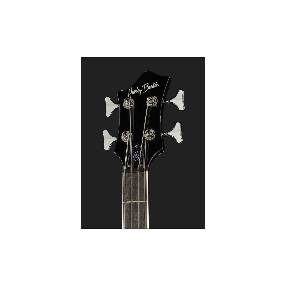 גיטרה בס Harley Benton בסגנון קלאסי של שנות ה-70 – צוואר מודבק, בינדינג, שחור (יבוא בלעדי) 6 הבס הקלאסי השחור של Harley Benton – גיטרה בס, תמונה 6